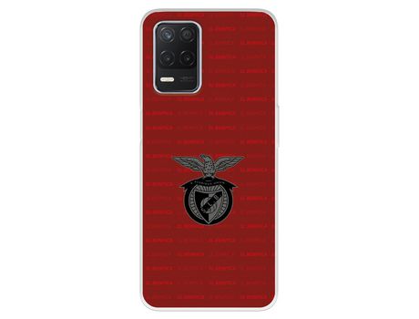 Funda Para Realme Narzo 30 5G Del Escudo Fondo Granate - Licencia Oficial Benfica