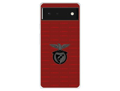 Funda Para Google Pixel 6 Del Escudo Fondo Granate - Licencia Oficial Benfica
