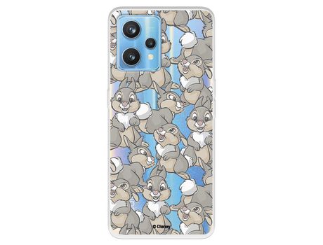 Funda Para Realme 9 Pro+ Oficial De Disney Tambor Patrones - Bambi