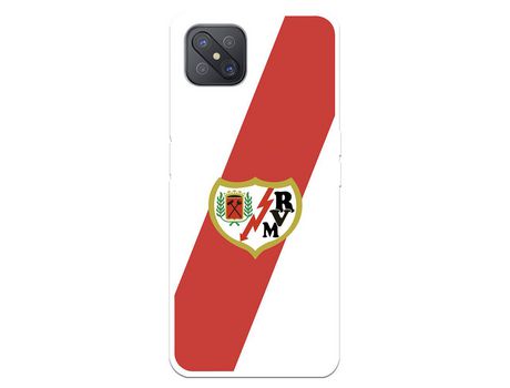 Funda Para Oppo A92S Del Rayo Vallecano Escudo - Licencia Oficial Rayo Vallecano