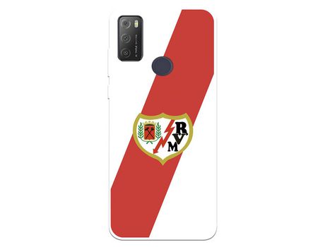 Funda Para Alcatel 1S 2021 Del Rayo Vallecano Escudo - Licencia Oficial Rayo Vallecano
