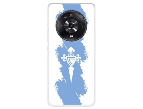 Funda Para Huawei Honor Magic4 Lite Del Rc Celta Escudo Trazo Azul - Licencia Oficial Rc Celta