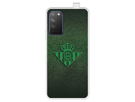 Funda Para Huawei Honor X10 5G Del Betis Escudo Verde Fondo Trama - Licencia Oficial Real Betis Balompié
