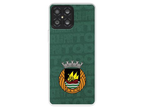 Funda Para Huawei Honor X8 Del Rio Ave Fc Escudo Fondo Verde - Licencia Oficial Rio Ave Fc