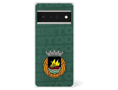 Funda Para Google Pixel 6 Pro Del Rio Ave Fc Escudo Fondo Verde Escudo Fondo Verde - Licencia Oficial Rio Ave Fc