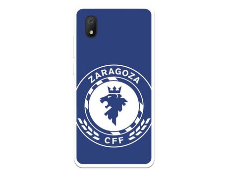 Funda Para Alcatel 1B 2020 Del Zaragoza Cf Femenino Escudo Grande Fondo Azul - Licencia Oficial Zaragoza Cf Femenino