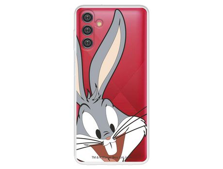 Funda Para Samsung Galaxy A13 5G Oficial De Warner Bros Bugs Bunny Silueta Transparente - Looney Tunes