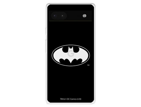 Funda Para Google Pixel 6A Oficial De Dc Comics Batman Logo Transparente - Dc Comics