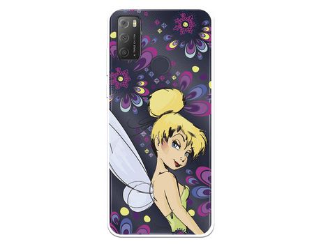 Funda Para Alcatel 1S 2021 Oficial De Disney Campanilla Flores - Peter Pan