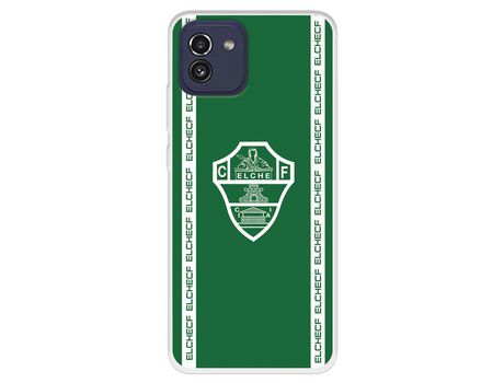 Funda Para Samsung Galaxy A03 Del Elche Cf Escudo Fondo Verde - Licencia Oficial Elche Cf