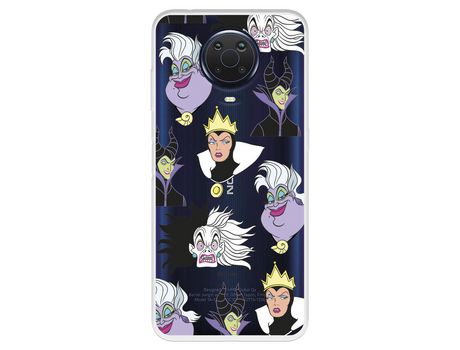 Funda Para Nokia G20 Oficial De Disney Villanas Patrón - Villanas Disney