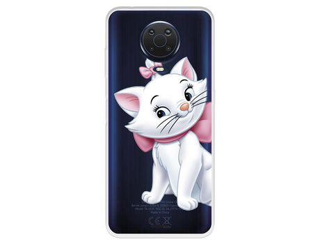 Funda Para Nokia G20 Oficial De Disney Marie Silueta - Los Aristogatos