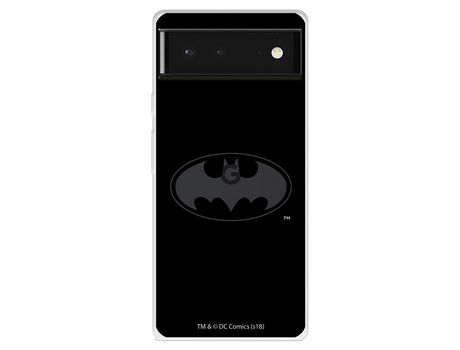 Funda Para Google Pixel 6 Oficial De Dc Comics Batman Logo Transparente - Dc Comics