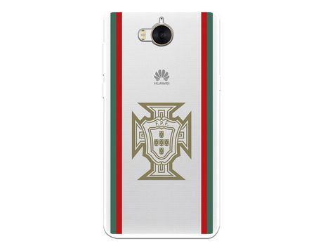 Funda Para Huawei Y6 2017 Del Federación Portuguesa De Fútbol Escudo - Licencia Oficial Federación Portuguesa De Fútbol