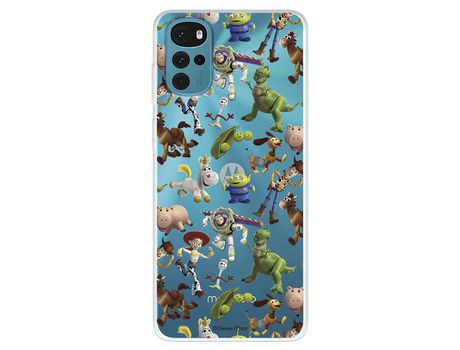 Funda Para Motorola Moto G22 Oficial De Disney Muñecos Toy Story Siluetas - Toy Story