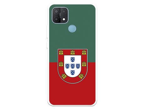 Funda Para Oppo A15 Del Federación Portuguesa De Fútbol Bicolor - Licencia Oficial Federación Portuguesa De Fútbol