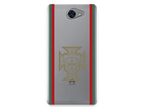 Funda Para Huawei Y7 Del Federación Portuguesa De Fútbol Escudo - Licencia Oficial Federación Portuguesa De Fútbol
