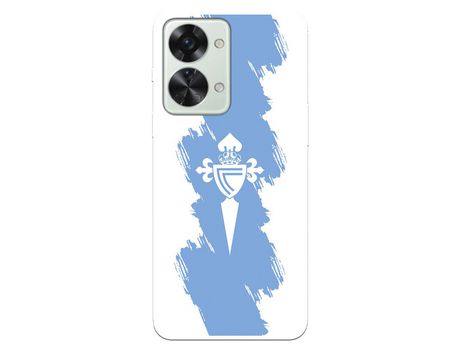 Funda Para Oneplus Nord 2T 5G Del Rc Celta Escudo Trazo Azul - Licencia Oficial Rc Celta