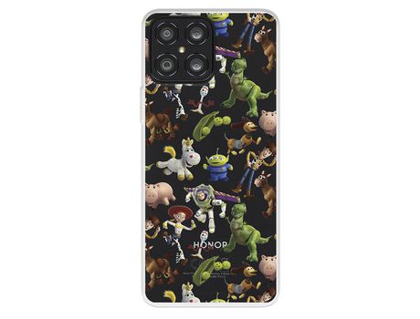 Funda Para Huawei Honor X8 Oficial De Disney Muñecos Toy Story Siluetas - Toy Story