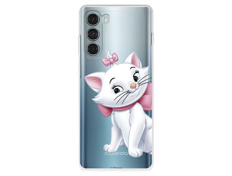 Funda Para Motorola Moto G200 5G Oficial De Disney Marie Silueta - Los Aristogatos