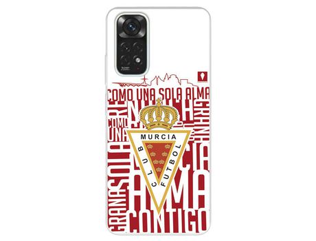 Funda Para Xiaomi Redmi Note 11 Pro 5G Del Real Murcia - Licencia Oficial Real Murcia