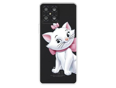 Funda Para Huawei Honor X8 Oficial De Disney Marie Silueta - Los Aristogatos