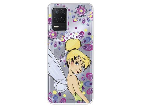 Funda Para Realme Narzo 30 5G Oficial De Disney Campanilla Flores - Peter Pan