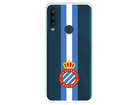 Funda Para Alcatel 1Se 2020 Del Rcd Espanyol Escudo Albiceleste Escudo Albiceleste - Licencia Oficial Rcd Espanyol