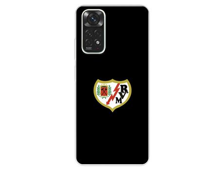 Funda Para Xiaomi Redmi Note 11 Pro 5G Del Rayo Vallecano Escudo Fondo Negro - Licencia Oficial Rayo Vallecano
