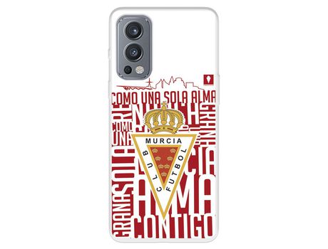 Funda Para Oneplus Nord Ce 2 Del Real Murcia - Licencia Oficial Real Murcia