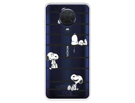 Funda Para Nokia G20 Oficial De Peanuts Snoopy Rayas - Snoopy