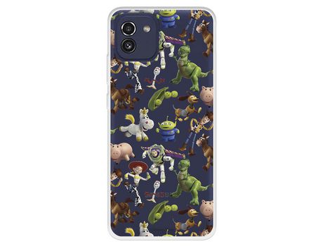 Funda Para Samsung Galaxy A03 Oficial De Disney Muñecos Toy Story Siluetas - Toy Story