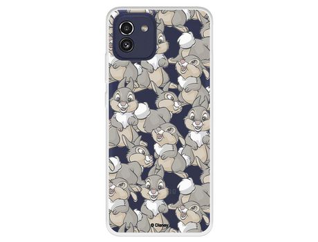 Funda Para Samsung Galaxy A03 Oficial De Disney Tambor Patrones - Bambi