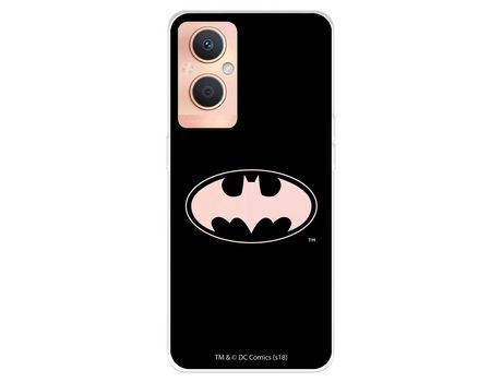 Funda Para Oppo A96 5G Oficial De Dc Comics Batman Logo Transparente - Dc Comics
