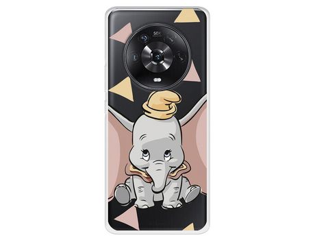 Funda Para Huawei Honor Magic4 Lite Oficial De Disney Dumbo Silueta Transparente - Dumbo