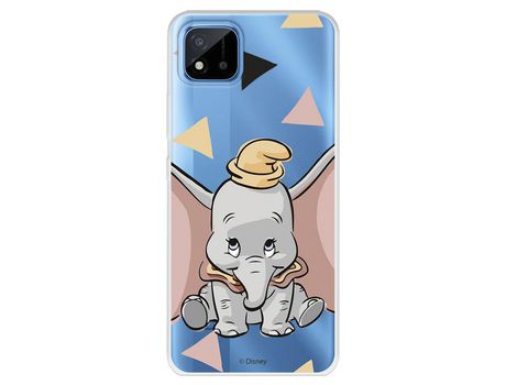 Funda Para Realme 8I Oficial De Disney Dumbo Silueta Transparente - Dumbo