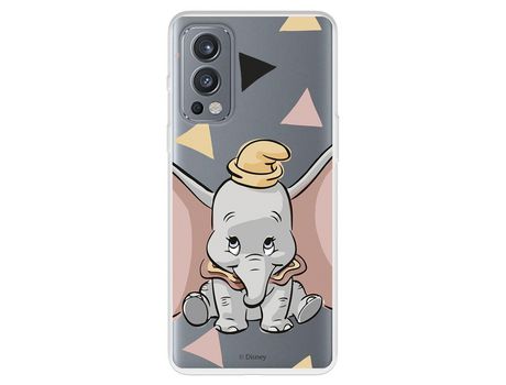 Funda Para Oneplus Nord Ce 2 Oficial De Disney Dumbo Silueta Transparente - Dumbo