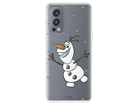 Funda Para Oneplus Nord Ce 2 Oficial De Disney Olaf Transparente - Frozen