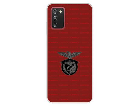 Funda Para Samsung Galaxy A03S Del Escudo Fondo Granate - Licencia Oficial Benfica