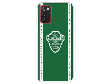 Funda Para Samsung Galaxy A03S Del Elche Cf Escudo Fondo Verde Escudo Fondo Verde - Licencia Oficial Elche Cf