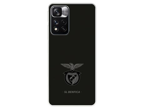 Funda Para Xiaomi Redmi Note 11 Del Escudo Fondo Negro - Licencia Oficial Benfica