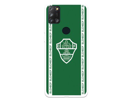 Funda Para Alcatel 3X 2020 Del Elche Cf Escudo Fondo Verde Escudo Fondo Verde - Licencia Oficial Elche Cf