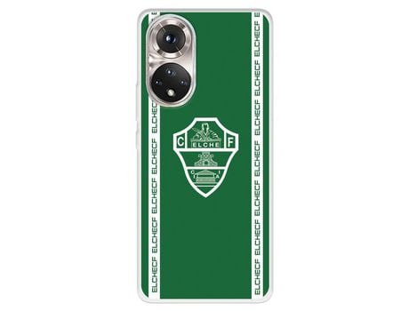 Funda Para Huawei Honor 50 5G Del Elche Cf Escudo Fondo Verde Escudo Fondo Verde - Licencia Oficial Elche Cf