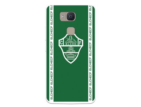 Funda Para Bq Aquaris V Plus Del Elche Cf Escudo Fondo Verde Escudo Fondo Verde - Licencia Oficial Elche Cf