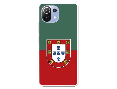 Funda Para Xiaomi Mi 11 Lite Del Federación Portuguesa De Fútbol Bicolor - Licencia Oficial Federación Portuguesa De Fútbol