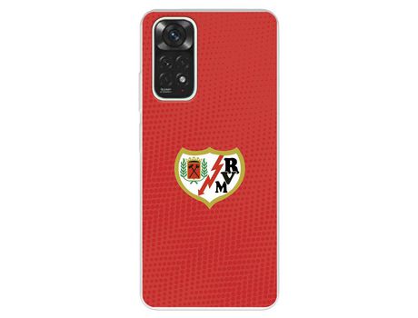 Funda Para Xiaomi Redmi Note 11 Pro 5G Del Rayo Vallecano Escudo Fondo Rojo - Licencia Oficial Rayo Vallecano