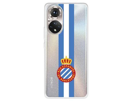 Funda Para Huawei Honor 50 5G Del Rcd Espanyol Escudo Albiceleste Escudo Albiceleste - Licencia Oficial Rcd Espanyol