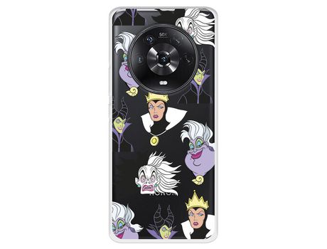 Funda Para Huawei Honor Magic4 Lite Oficial De Disney Villanas Patrón - Villanas Disney