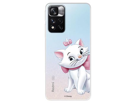 Funda Para Xiaomi Redmi Note 11 Oficial De Disney Marie Silueta - Los Aristogatos