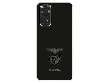 Funda Para Xiaomi Redmi Note 11 Pro 5G Del Escudo Fondo Negro - Licencia Oficial Benfica